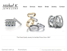 Tablet Screenshot of michaelkjewelers.com